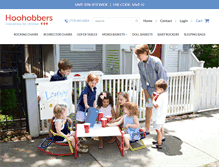 Tablet Screenshot of hoohobbers.com